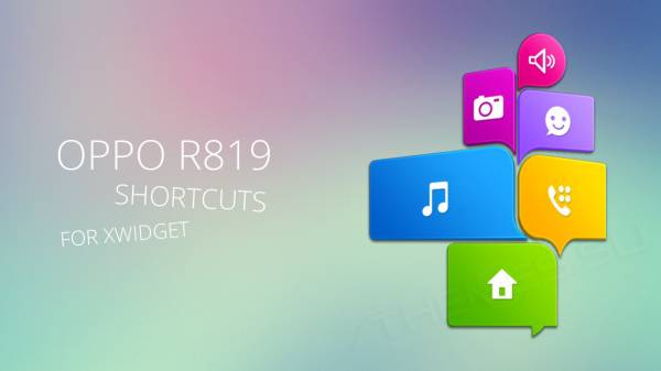 Oppo R819 Shortcuts