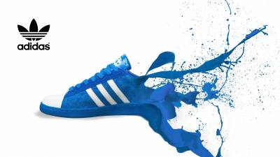 Adidas Blue Shoe