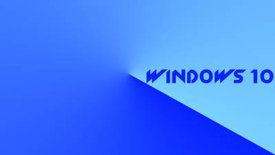 Windows 10 simple blue wallpapers