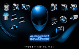 AlienWare Invader Blue