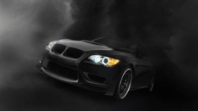 Черный BMW 2