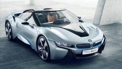 BMW i8 Spyder Concept Car