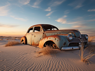 Ржавый автомобиль