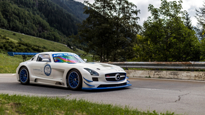Mercedes, White, SLS, GT3R
