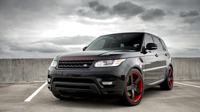 Sport, color, with, Niche wheels, Range Rover