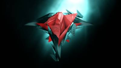 3D geometry red