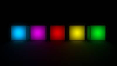 Multicolored squares