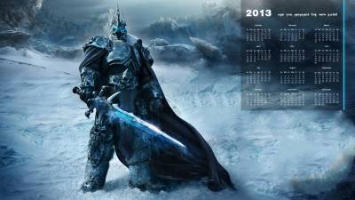 World of Warcraft + календарь на 2013 год
