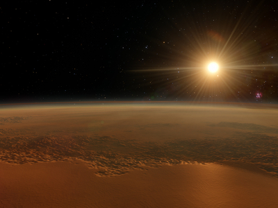 Яркое солнце