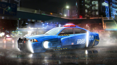 Dodge Charger, police car