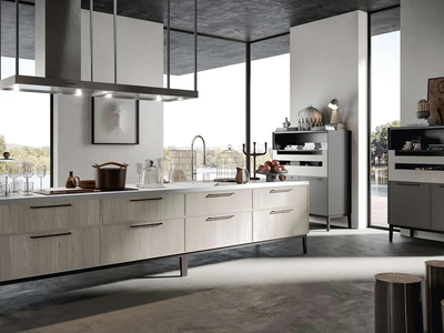 Светлая кухня