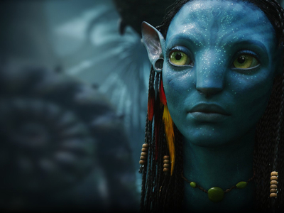 Neytiri from Avatar.