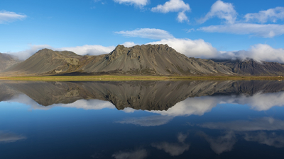 Iceland, Исландия, отражение, Borgarnes, Myrasysla