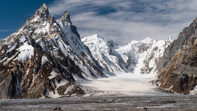 Пакистан, горы, снег, Biafo glacier, Pakistan