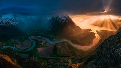 Долина в Норвегии