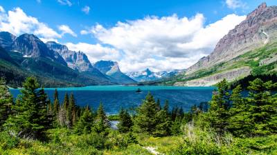 Saint Mary Lake Glacier National Park