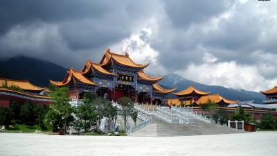 Храм в провинции Юньнань