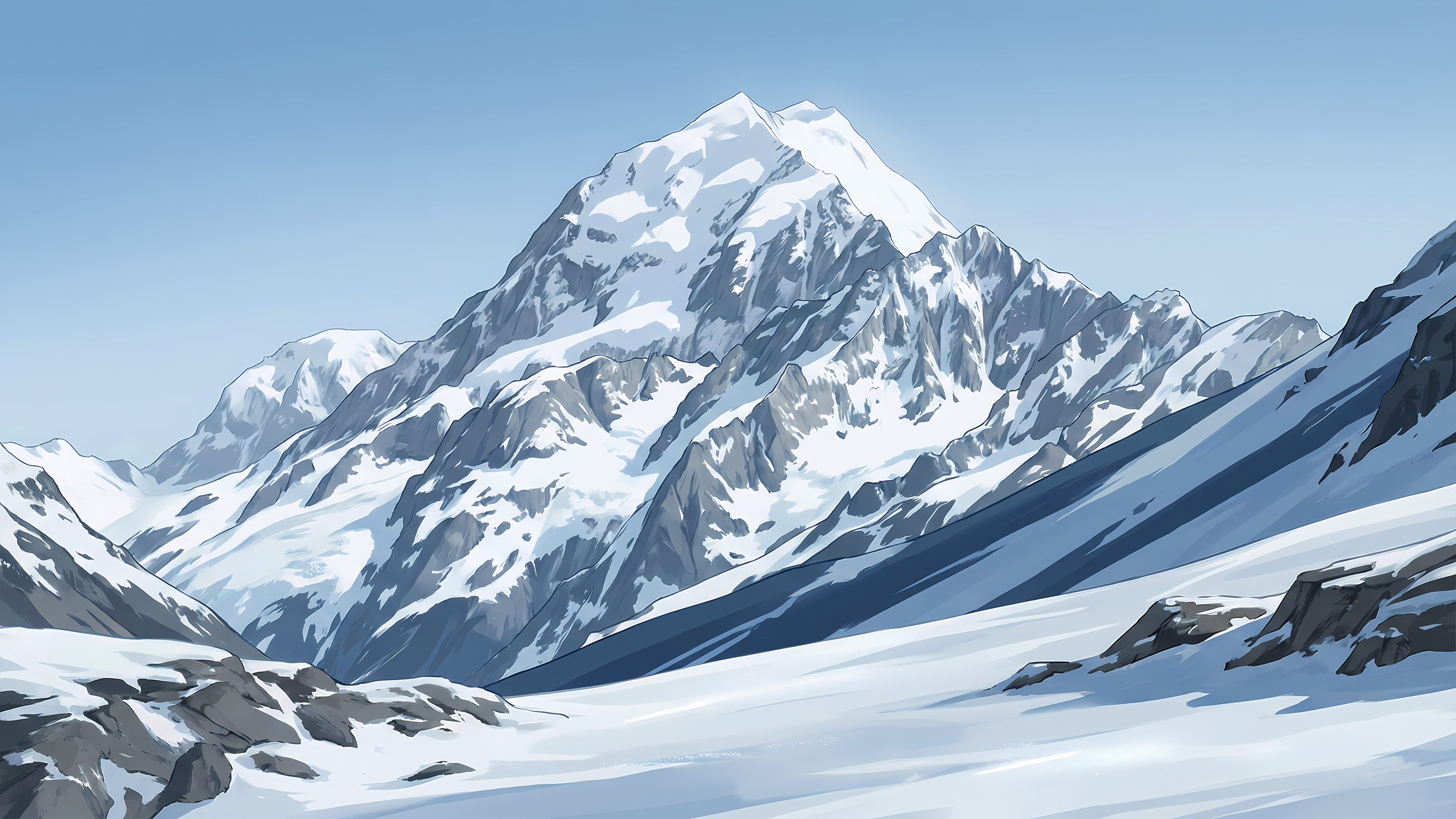 Горный ландшафт