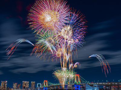 Odaiba Rainbow Fireworks 2019