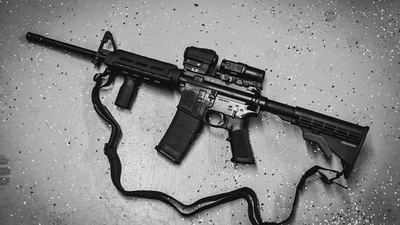 фон, полуавтоматическая винтовка, AR-15