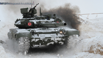 основной, российский, танк, боевой, T-90