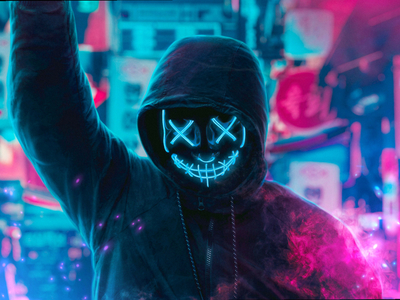 Neon Masked Guy