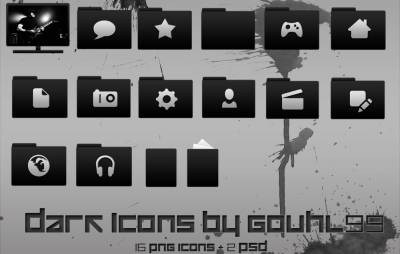Just Dark Icons