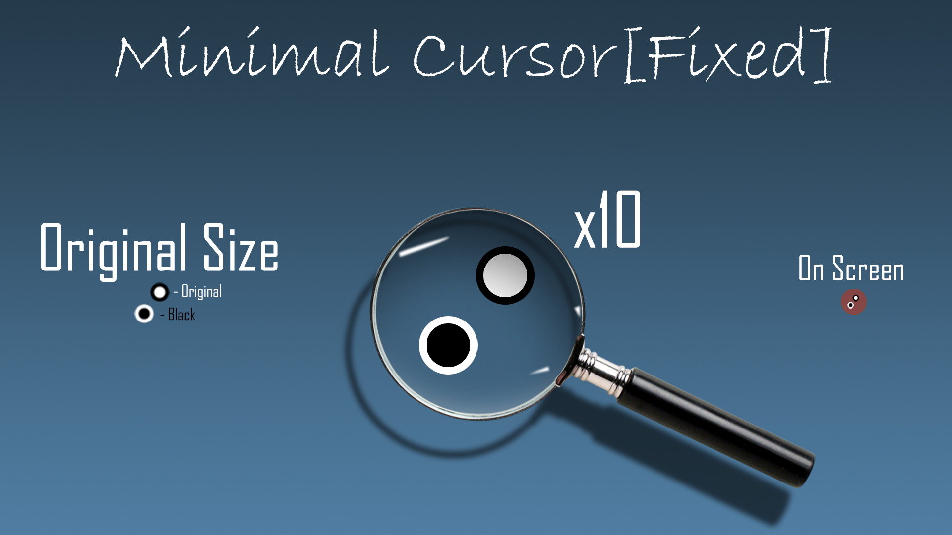 Minimal Cursor [Fixed]