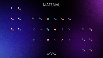 Material x-V-x