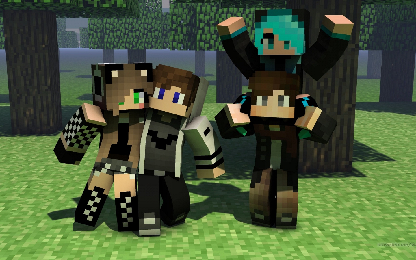 Skachat Oboi Minecraft One Love 1440x900 Skachat Oboi Minecraft One Love 1440x900