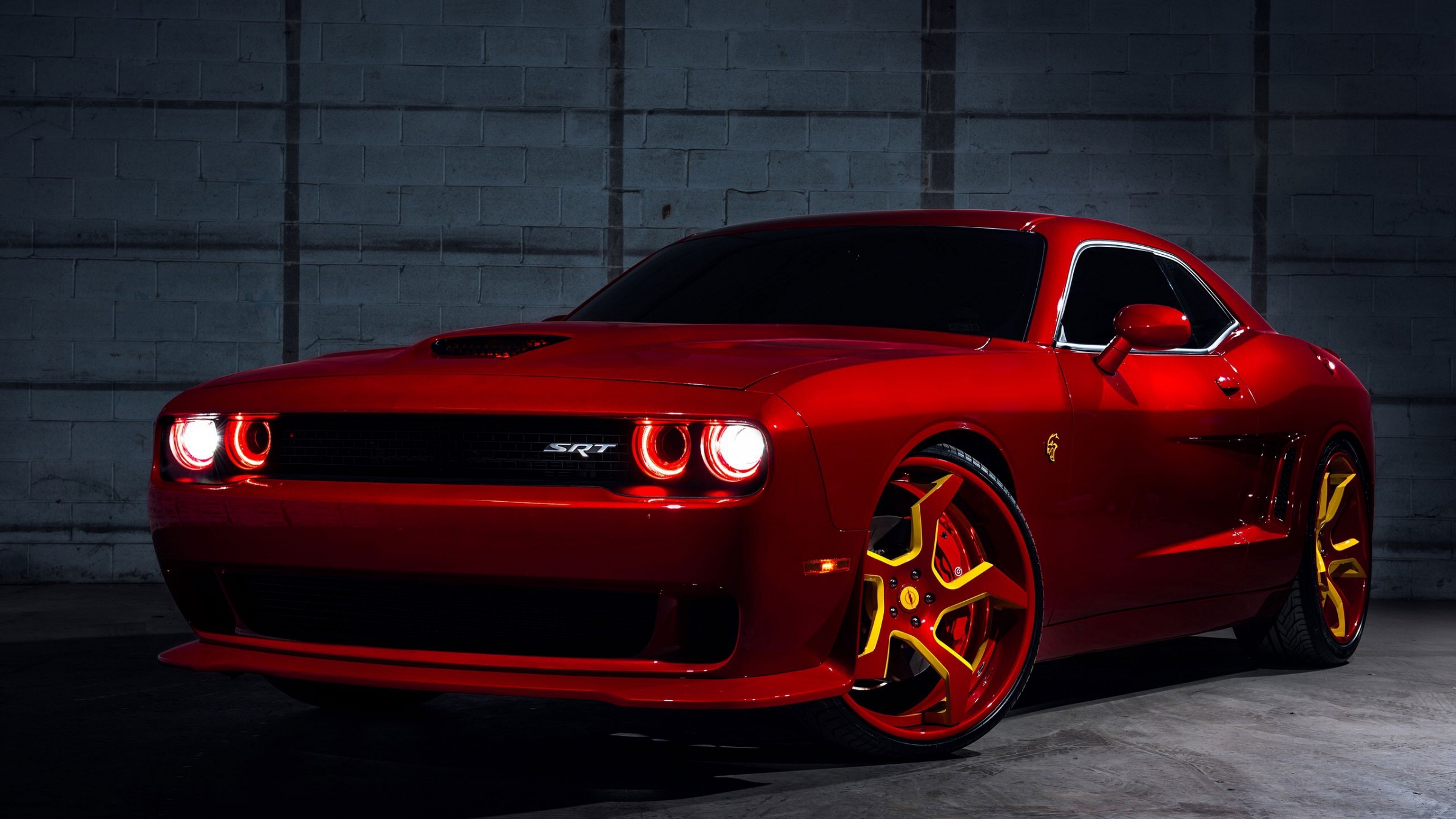 Dodge challenger background